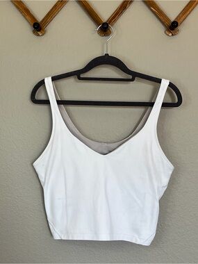 lululemon athletica White Align Tank Size 10